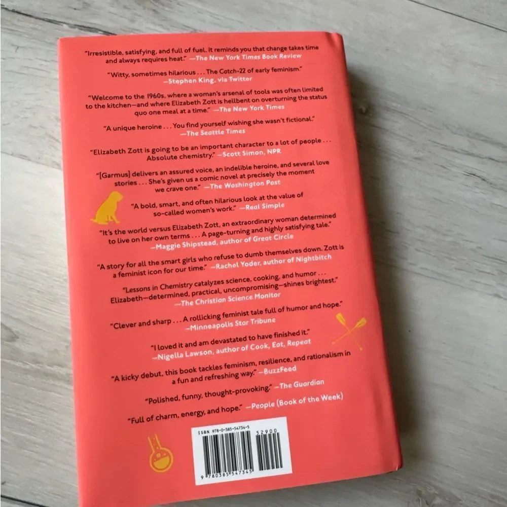 LESSONS IN CHEMISTRY NOVEL BY BONNIE GARMUS NWT‎ in packaging